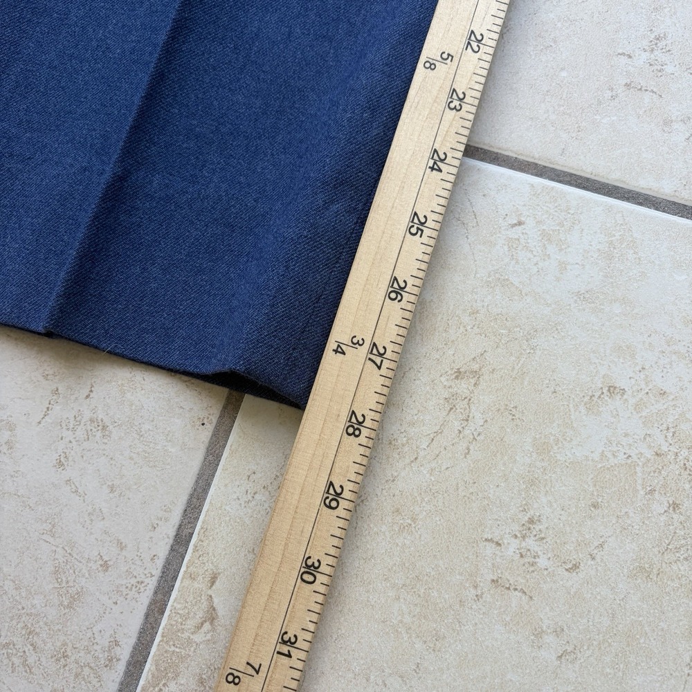 Vtg Military Pants Men 34x34 (Fits 32x28) Blue Wool Serge Air Force Trousers 60s - Picture 10 of 11